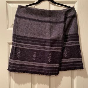 Tribal knit skirt